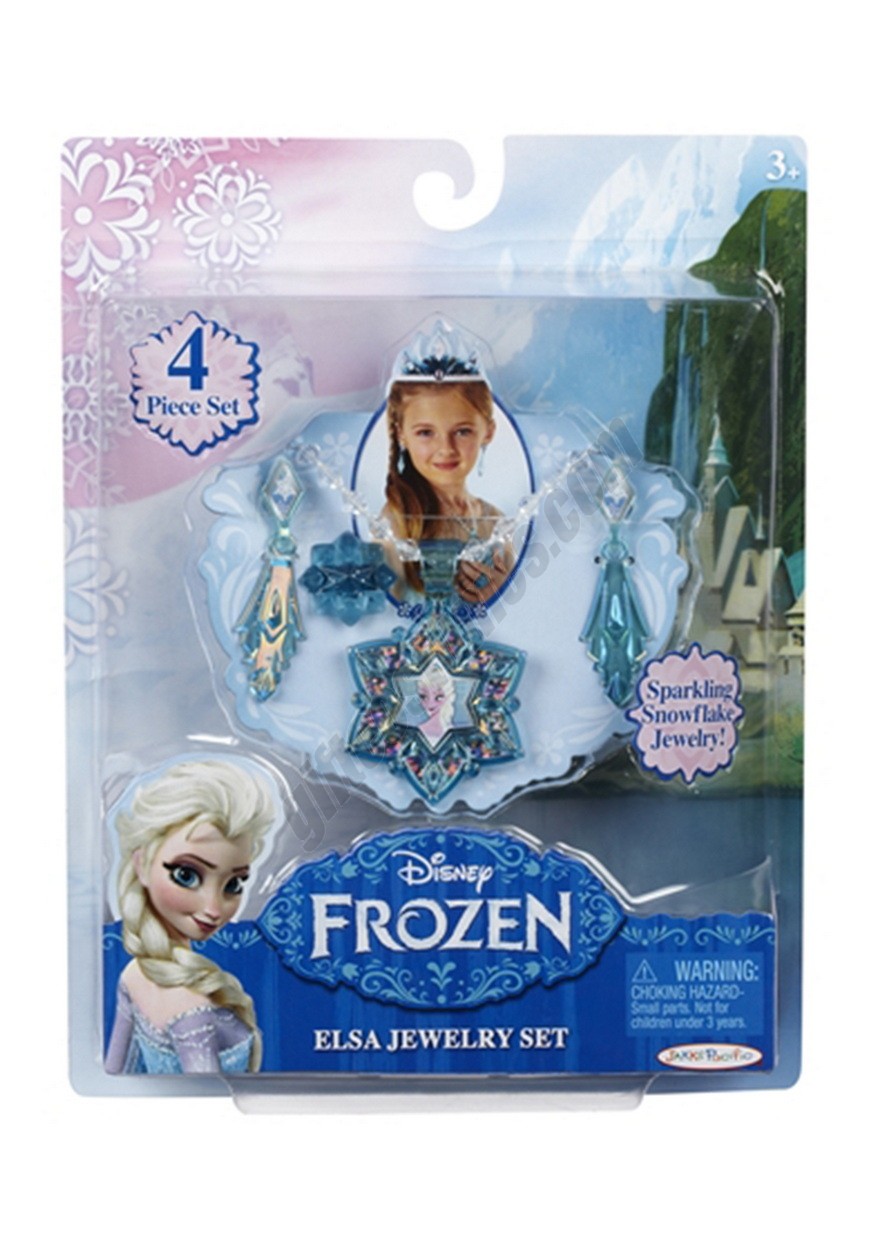 Frozen Elsa Jewelry Set Promotions - -0