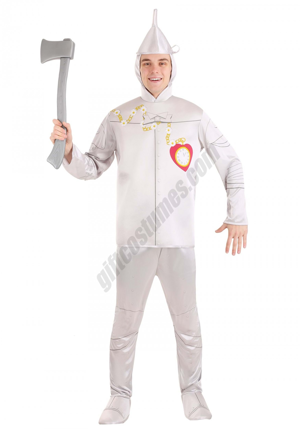 Adult Tin Man Costume - Men's - -0