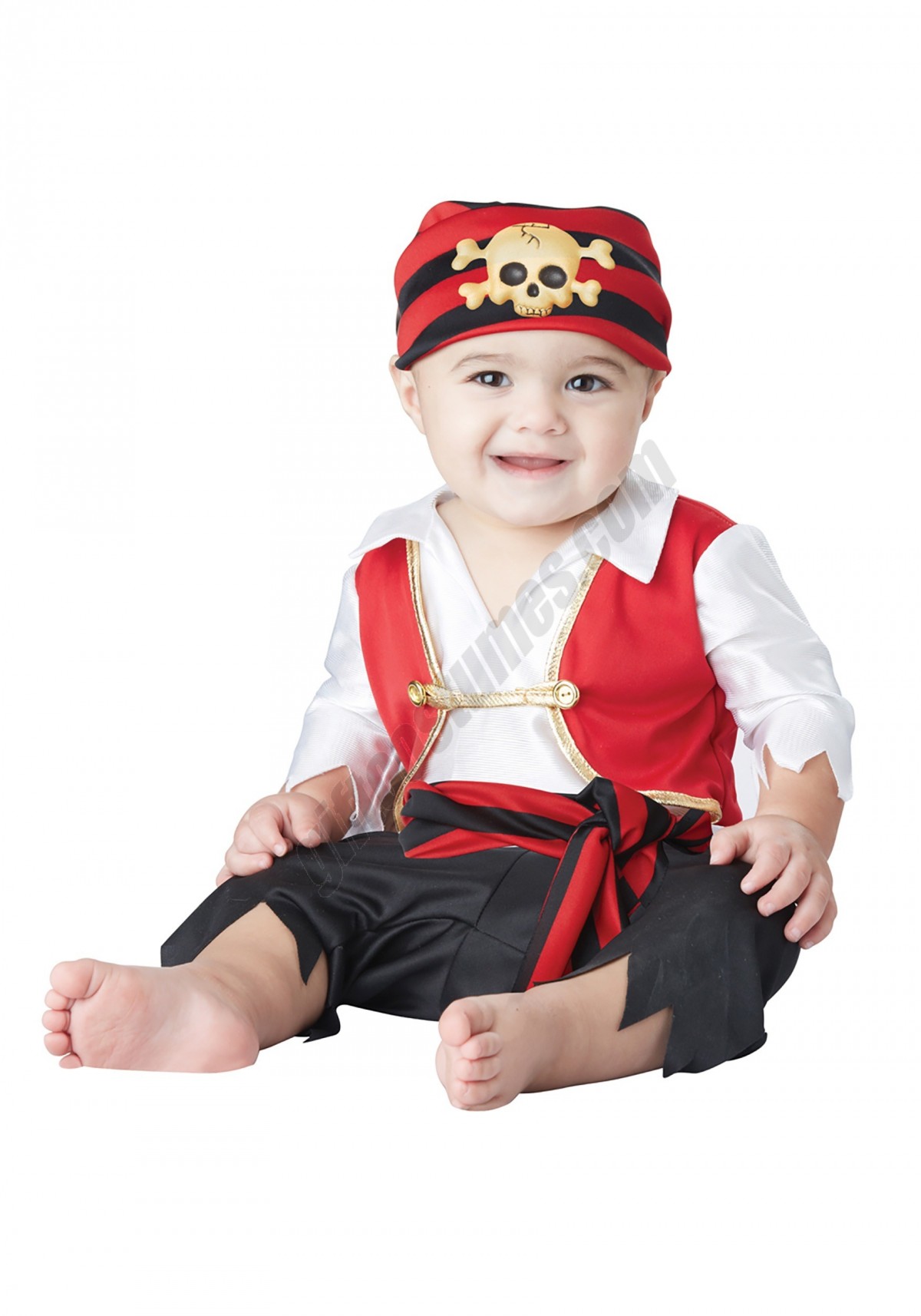 Pee Wee Pirate Costume for Infants Promotions - -0