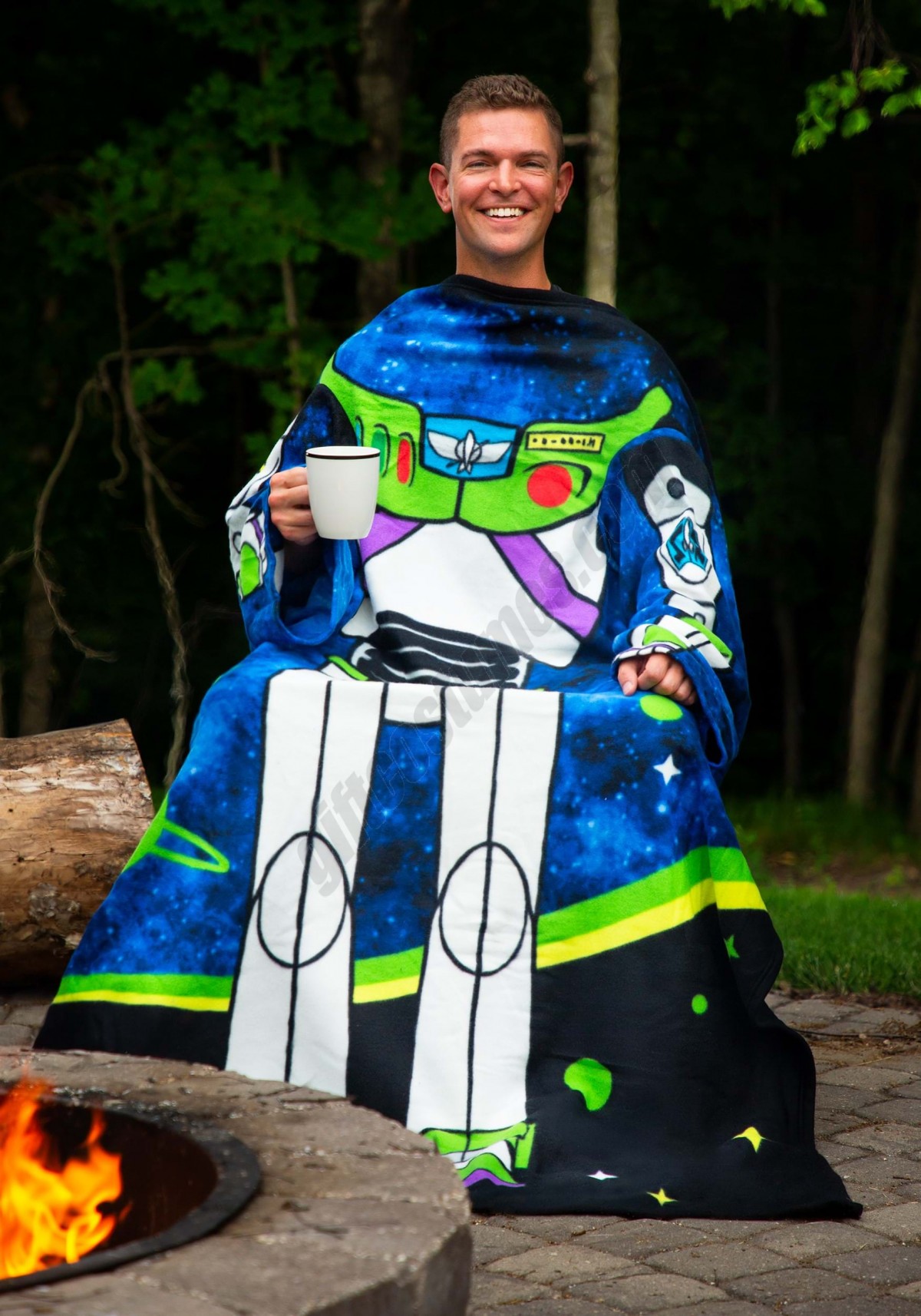 Toy Story Buzz Lightyear Comfy Throw For Adult Promotions - -0
