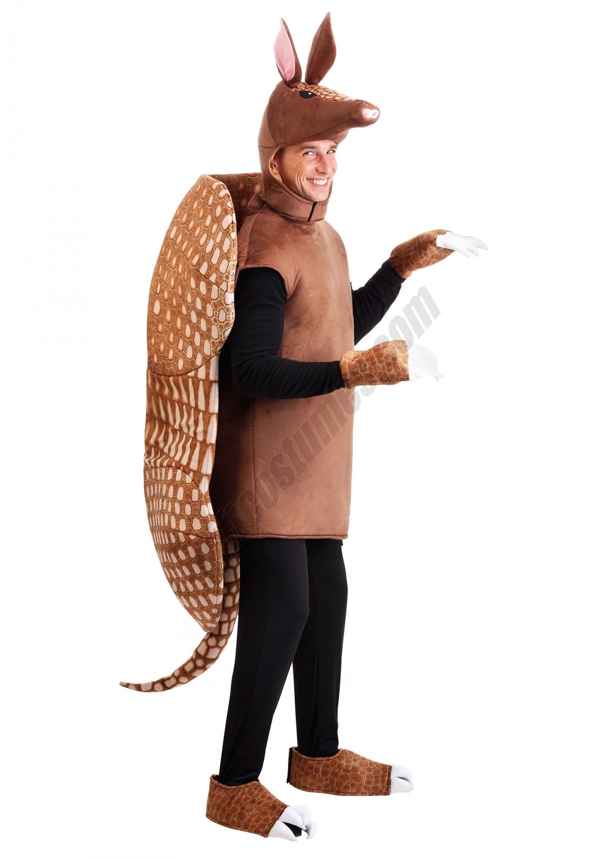 Armadillo Costume for Adults - Men's - -0