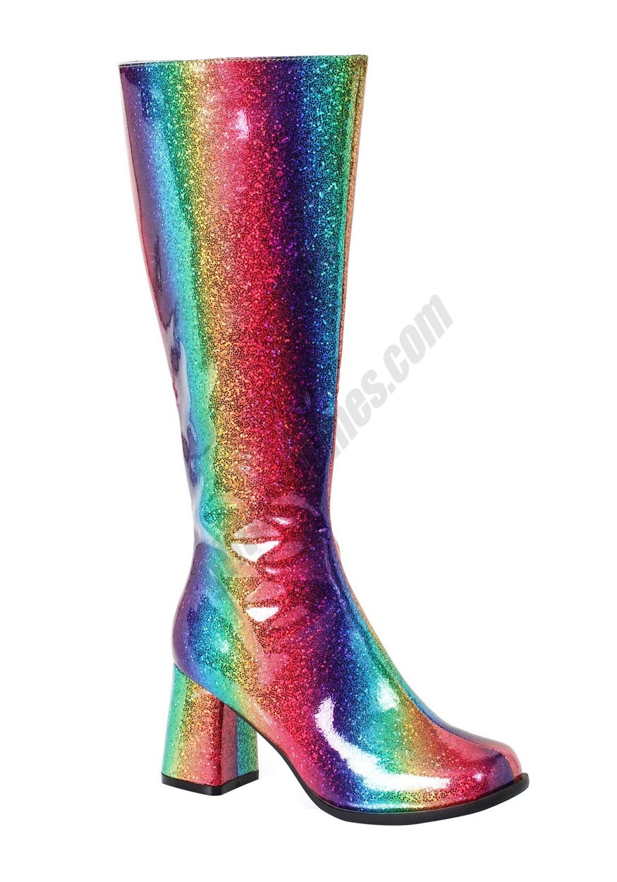 Women's Rainbow Gogo Boots Promotions - -0