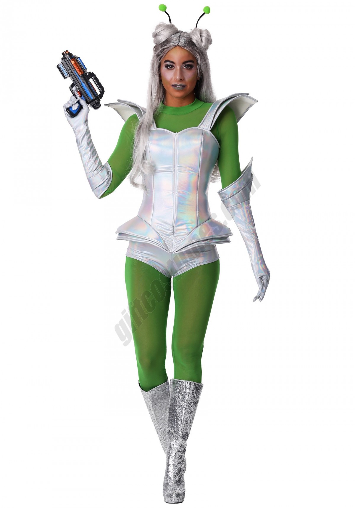 Galactic Alien Babe Women's Costume - -0