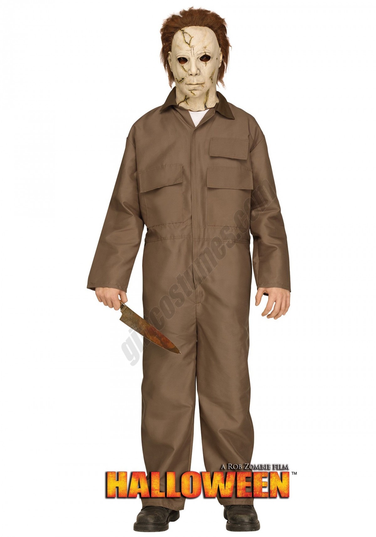 Rob Zombie Halloween Michael Myers Teen Costume Promotions - -0