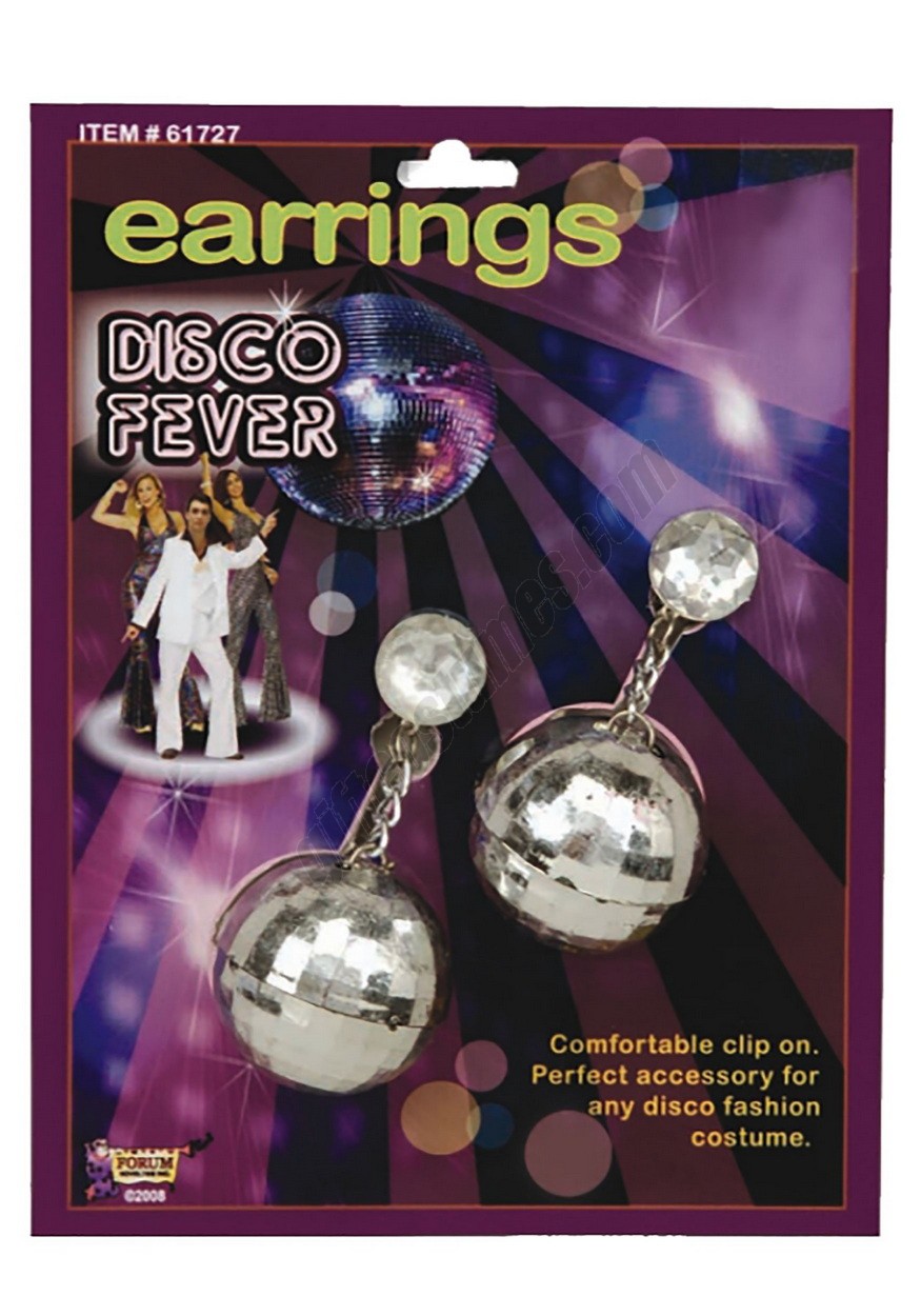 Disco Ball Earrings Promotions - -0