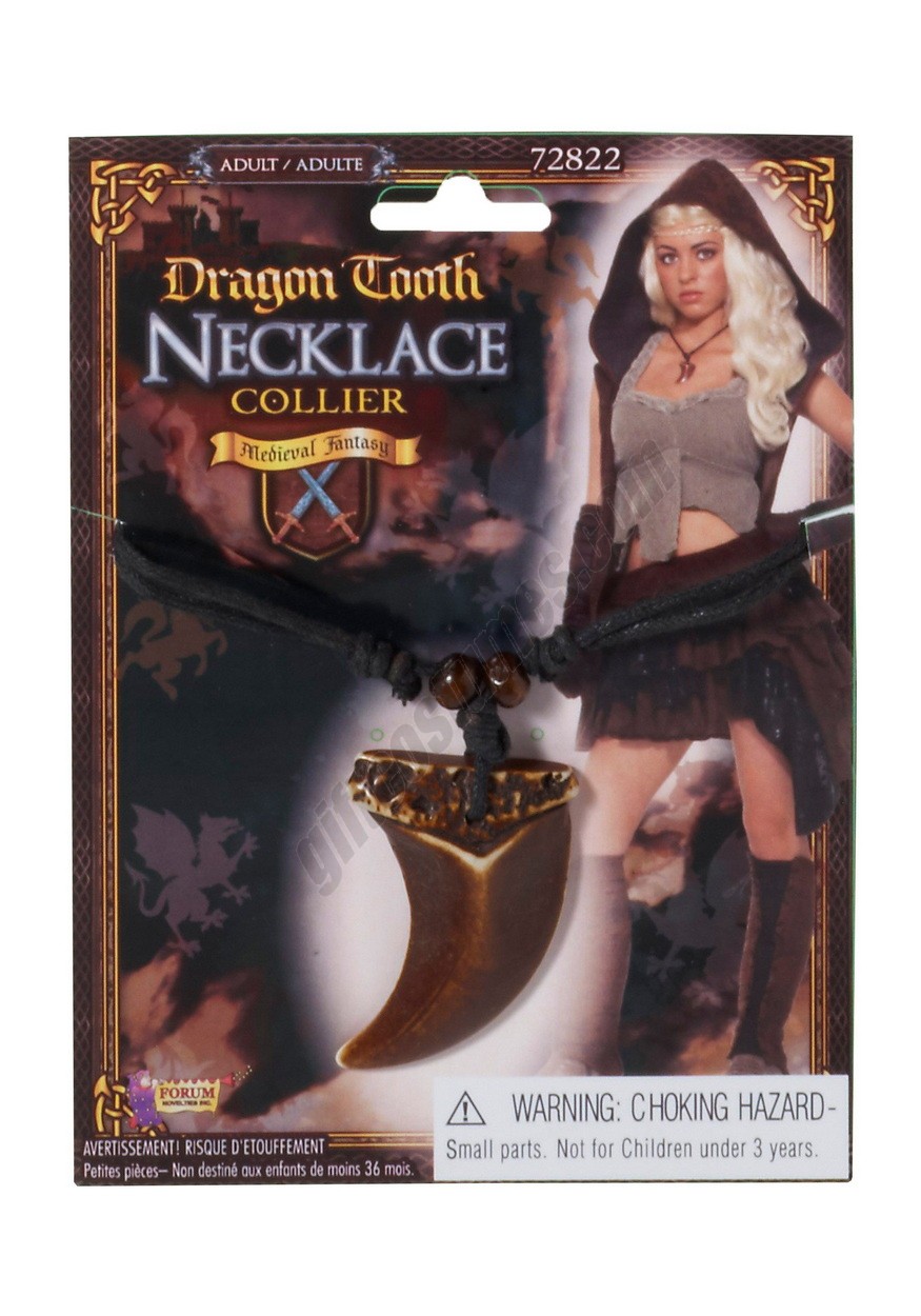 Dragon Tooth Necklace Promotions - -0