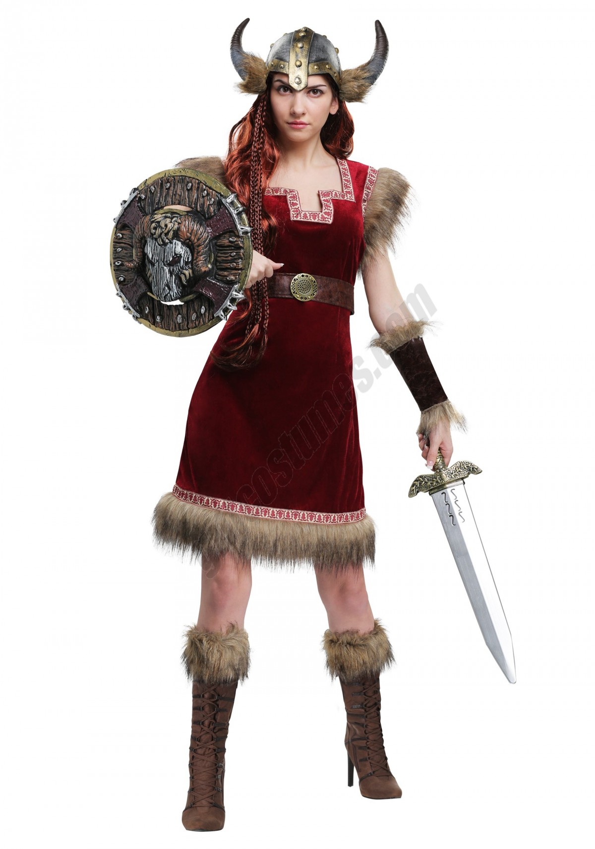 Barbarian Viking Womens Costume Promotions - -0