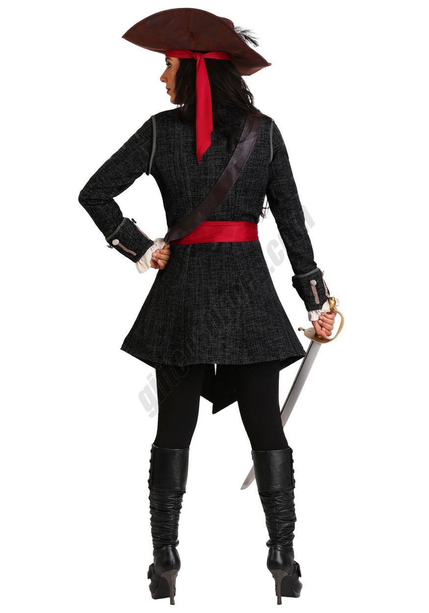 Women's Fearless Pirate Costume - -2