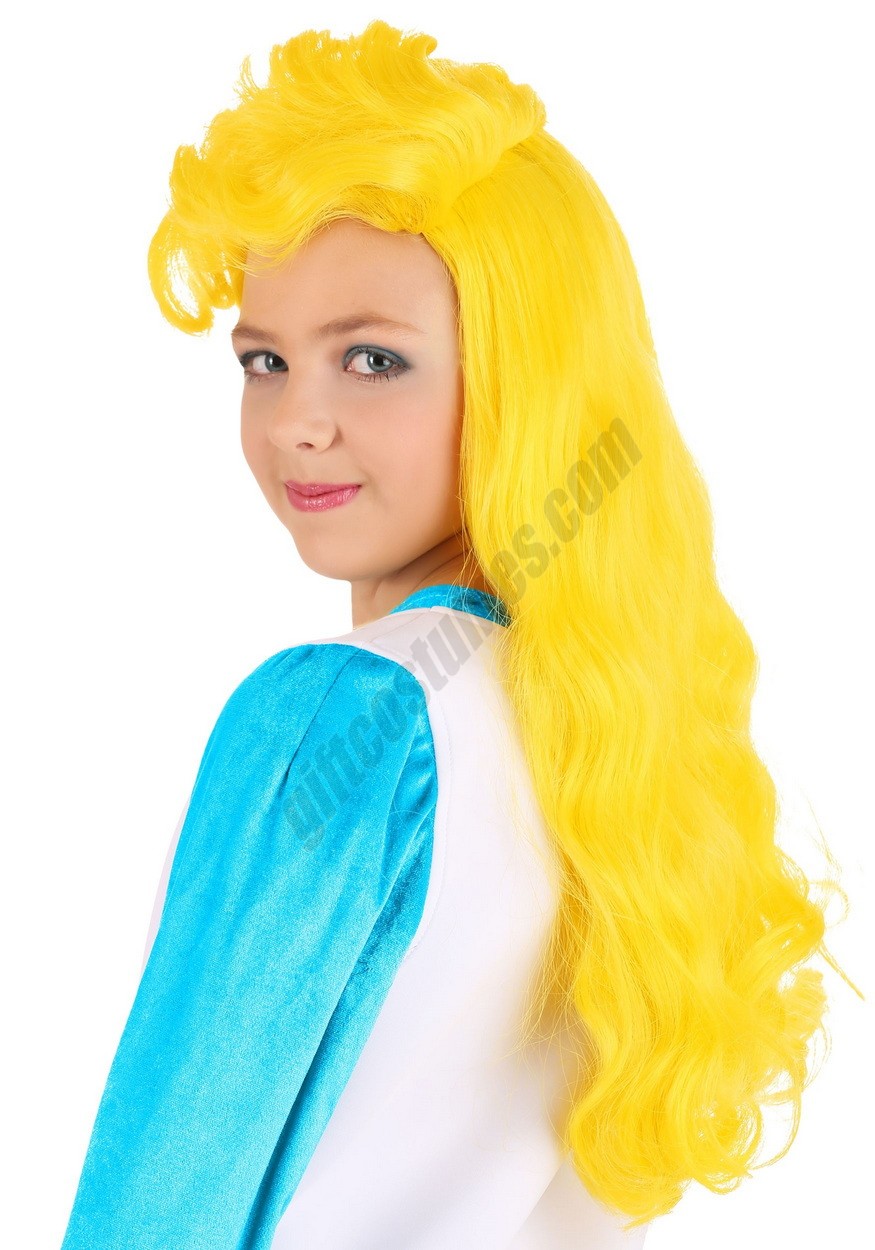 The Smurfs Girl's Smurfette Wig Promotions - -2