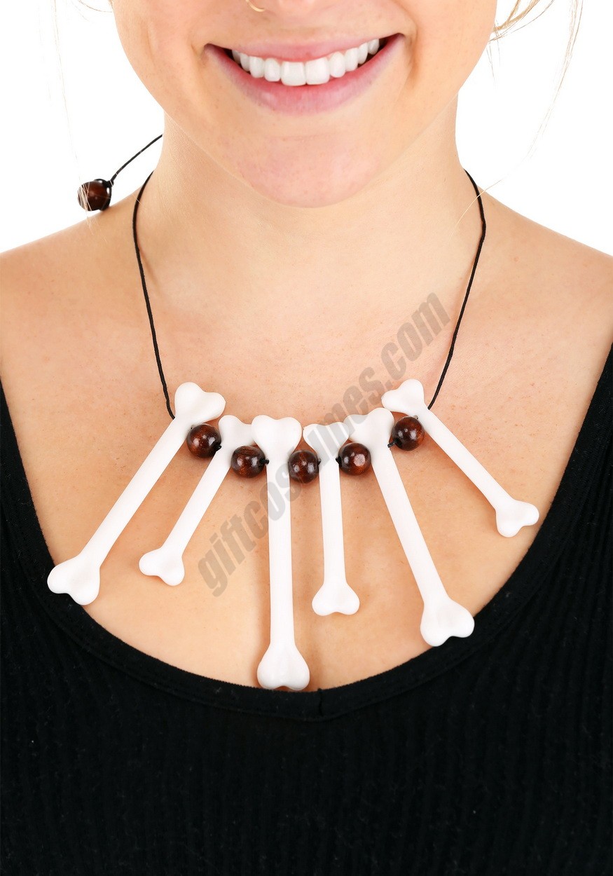Bone Necklace Promotions - -0
