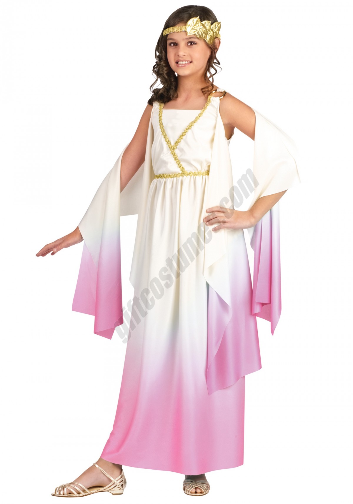 Kids Athena Goddess Costume Promotions - -0