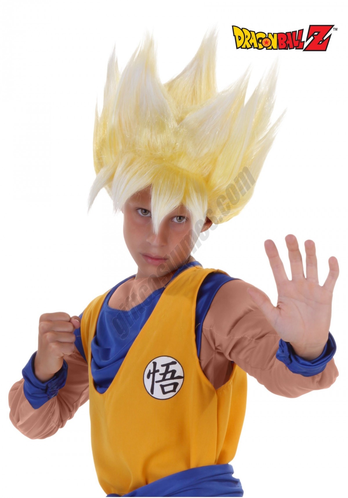 Child Super Saiyan Goku Wig Promotions - -0