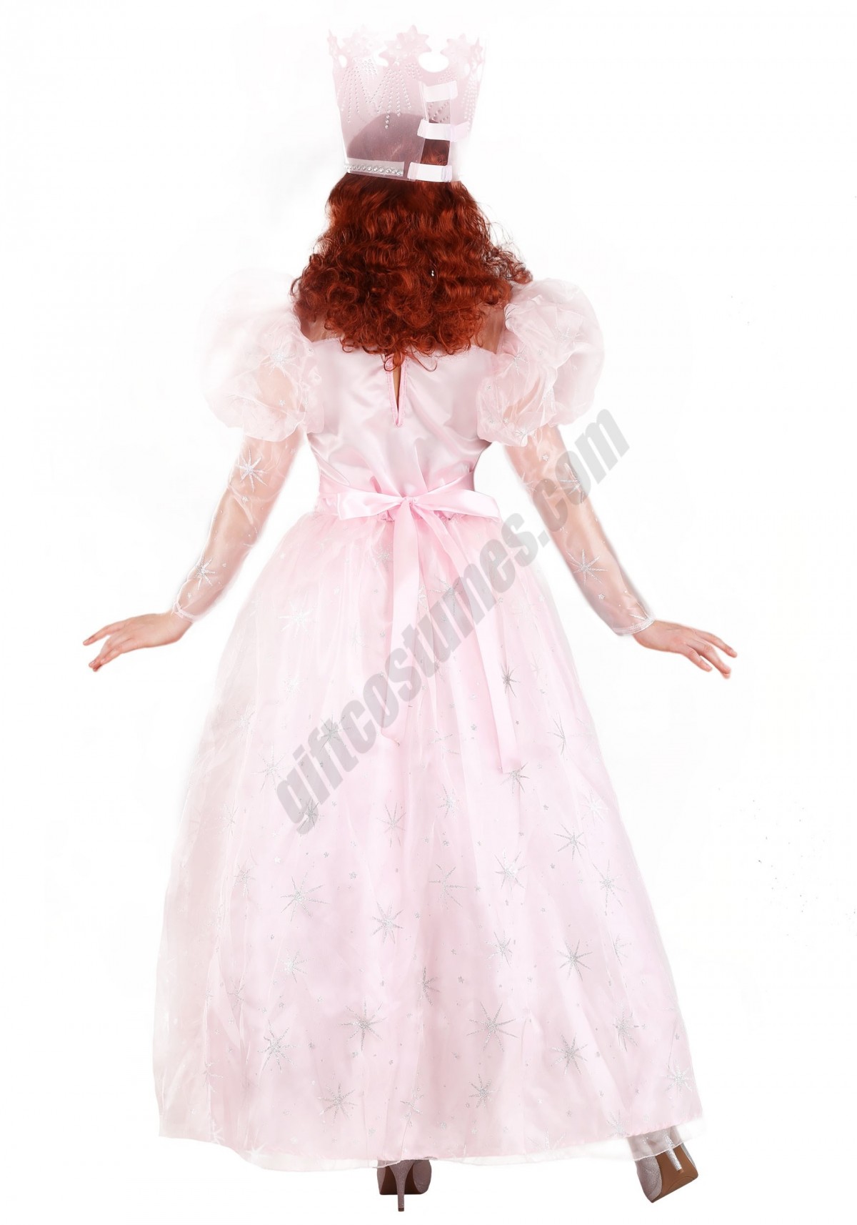 Deluxe Wizard of Oz Glinda the Good Witch Plus Size Women's Costume - -1