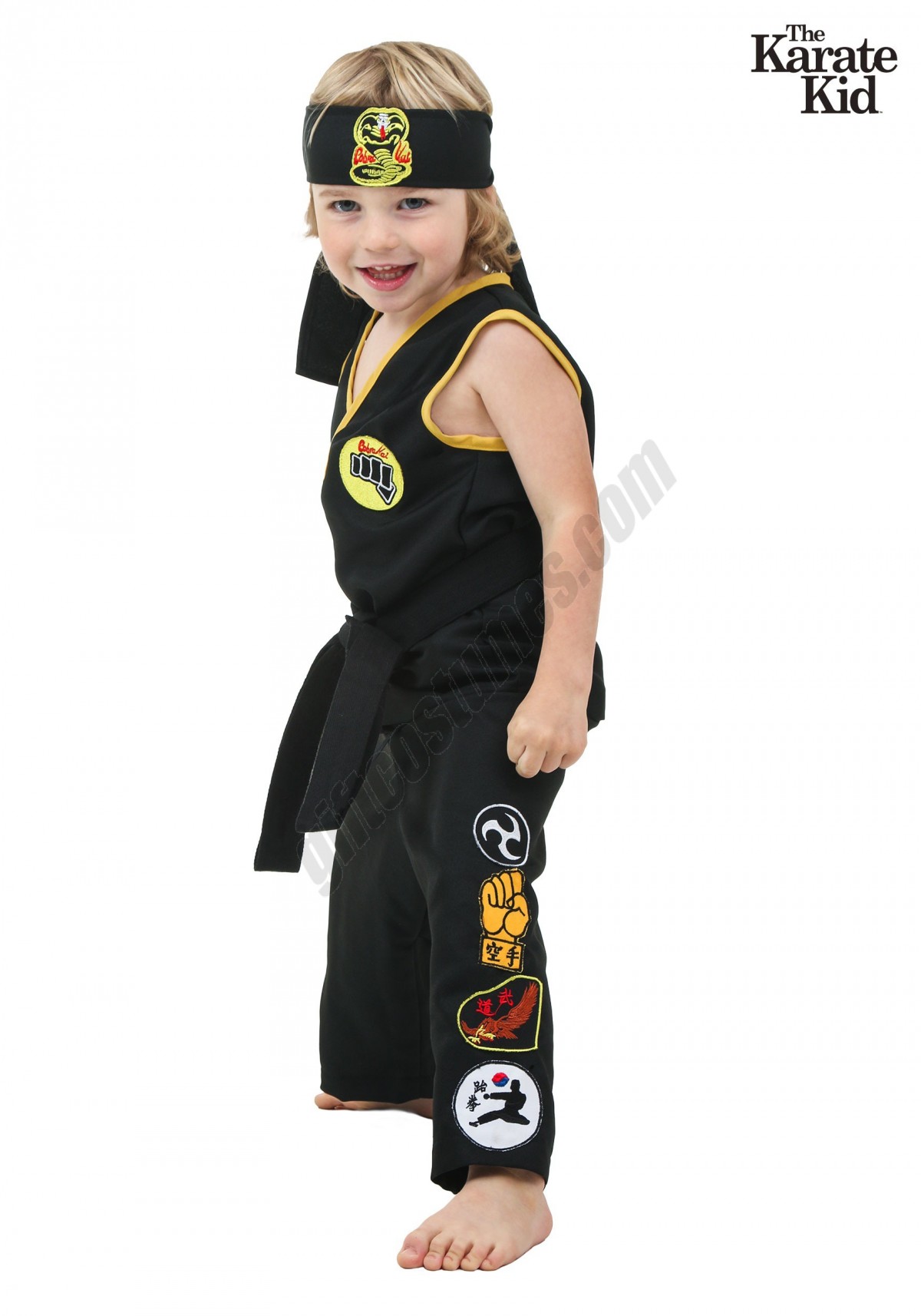 Toddler Cobra Kai Costume Promotions - -2