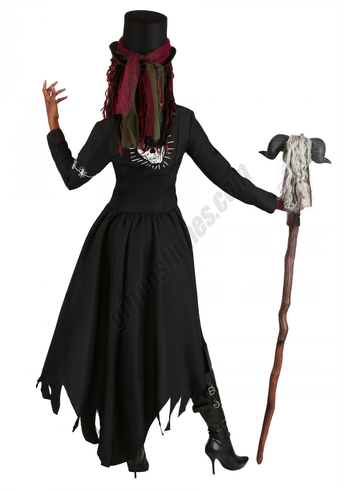 Women's Plus Size Voodoo Magic Costume Promotions - -1