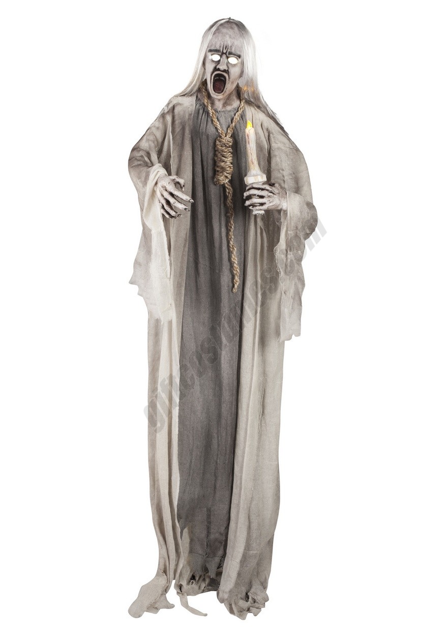 Standing Candle Ghoul with Noose Prop Promotions - -0