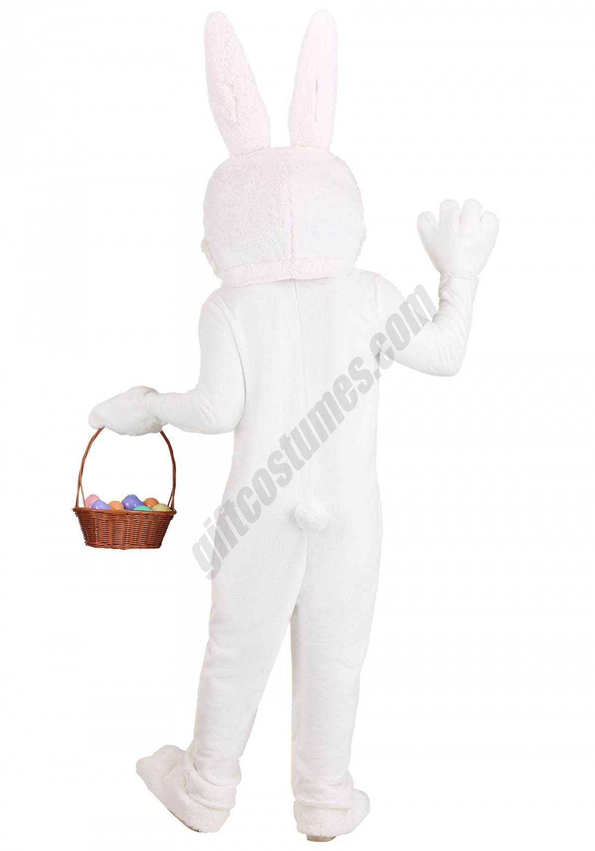 Adult Plus Size Mascot Easter Bunny Costume Promotions - -1
