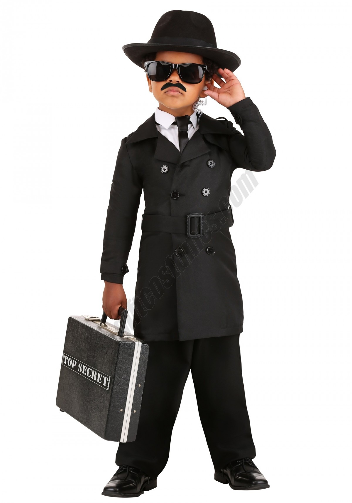 Toddler's Secret Agent Man Costume Promotions - -0