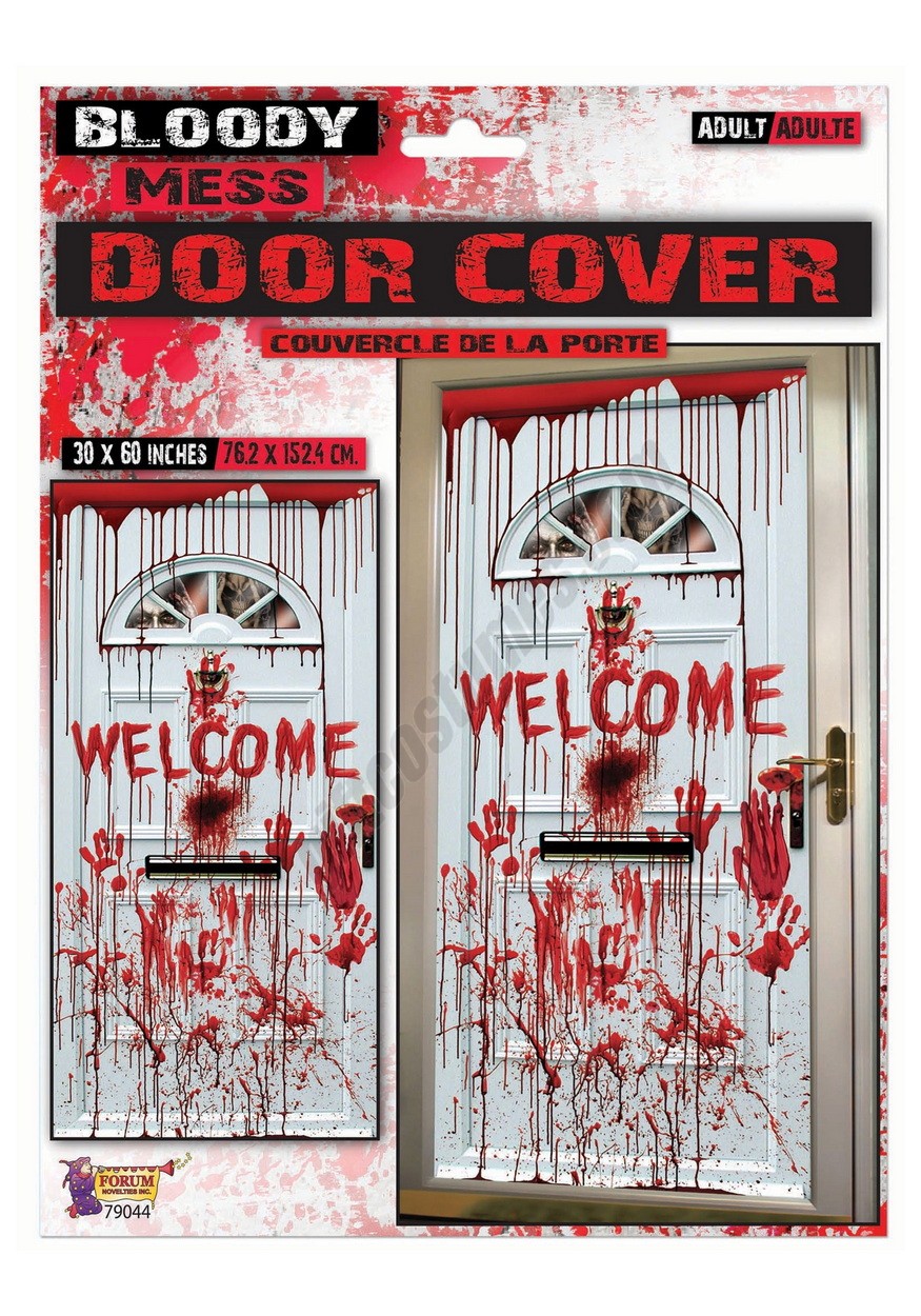 30" x 60" Bloody Mess Door Cover Promotions - -0