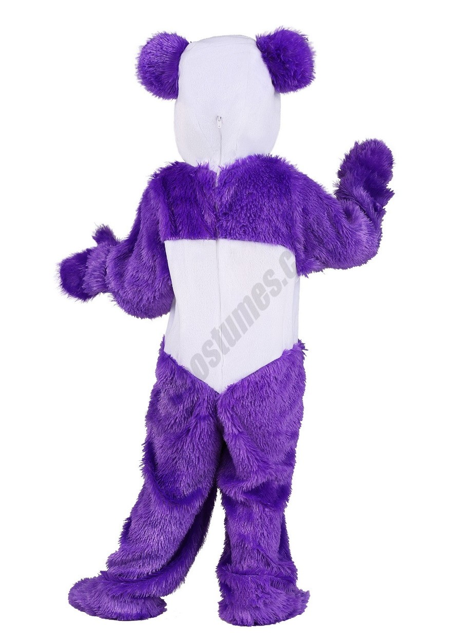 Furry Purple Panda Toddler Costume Promotions - -1