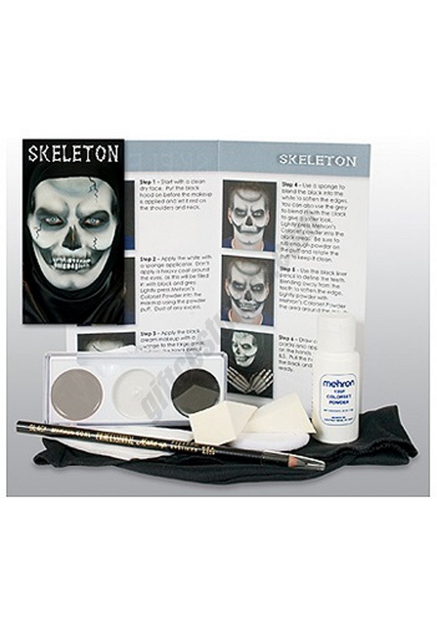Skeleton Makeup Character Kit Promotions - -0