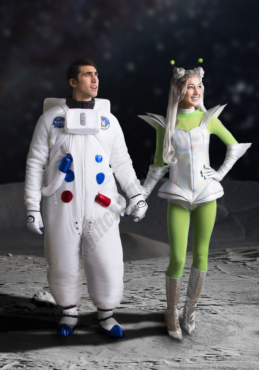 Galactic Alien Babe Women's Costume - -2