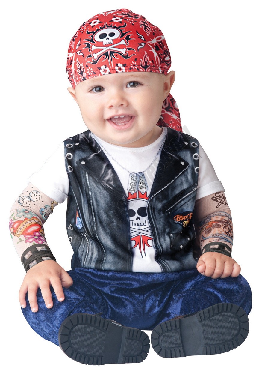 Baby Born to be Wild Biker Costume Promotions - -0