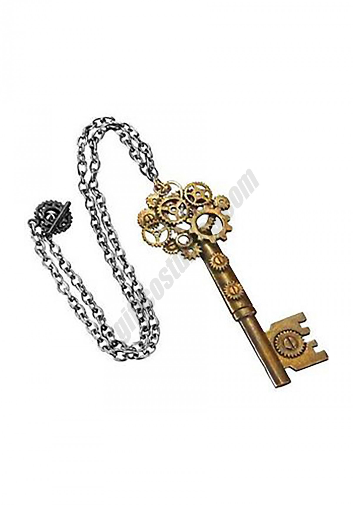 Large Key Gear Adult Necklace Promotions - -0