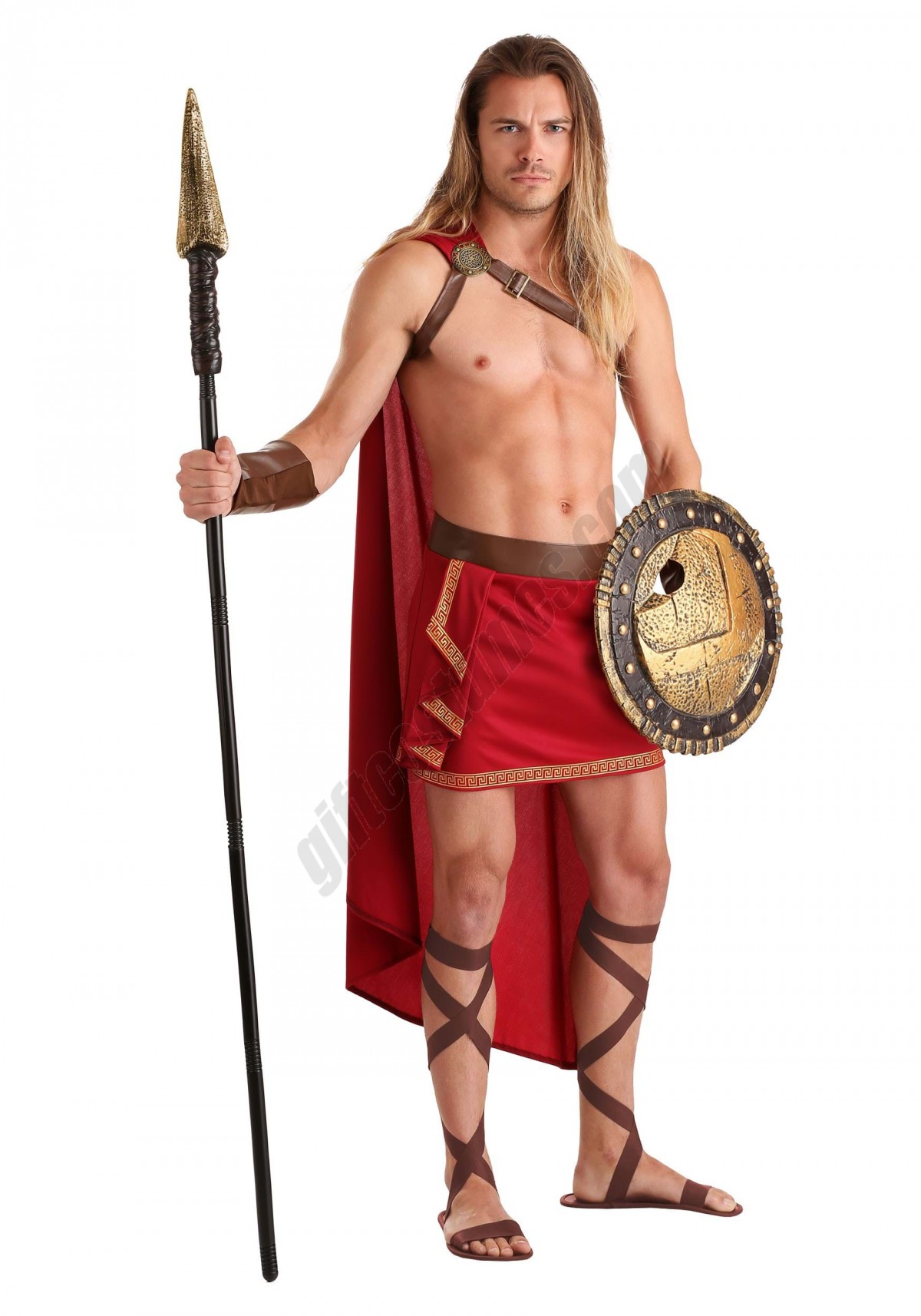 Rugged Spartan Men's Costume Promotions - -0