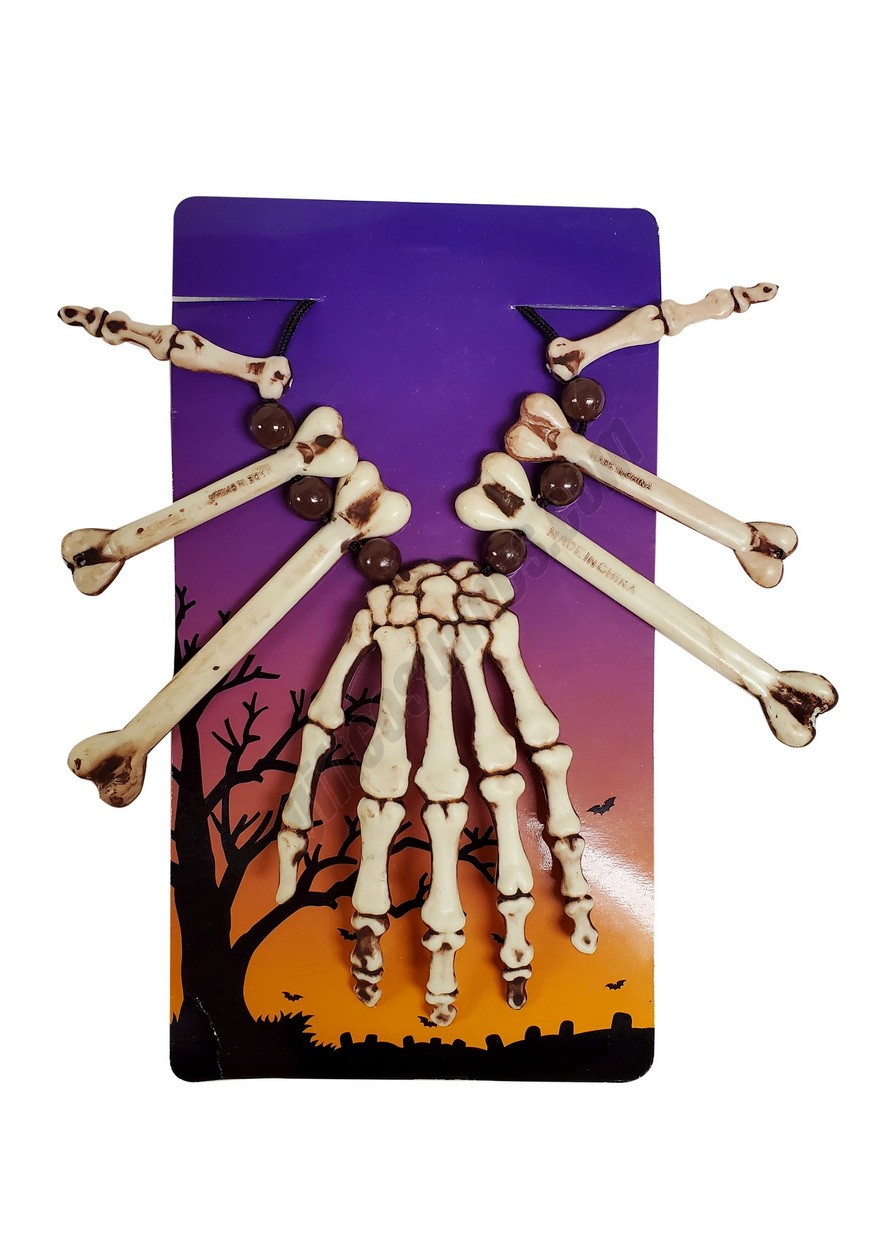 Skeleton Hand Voodoo Necklace Promotions - -0