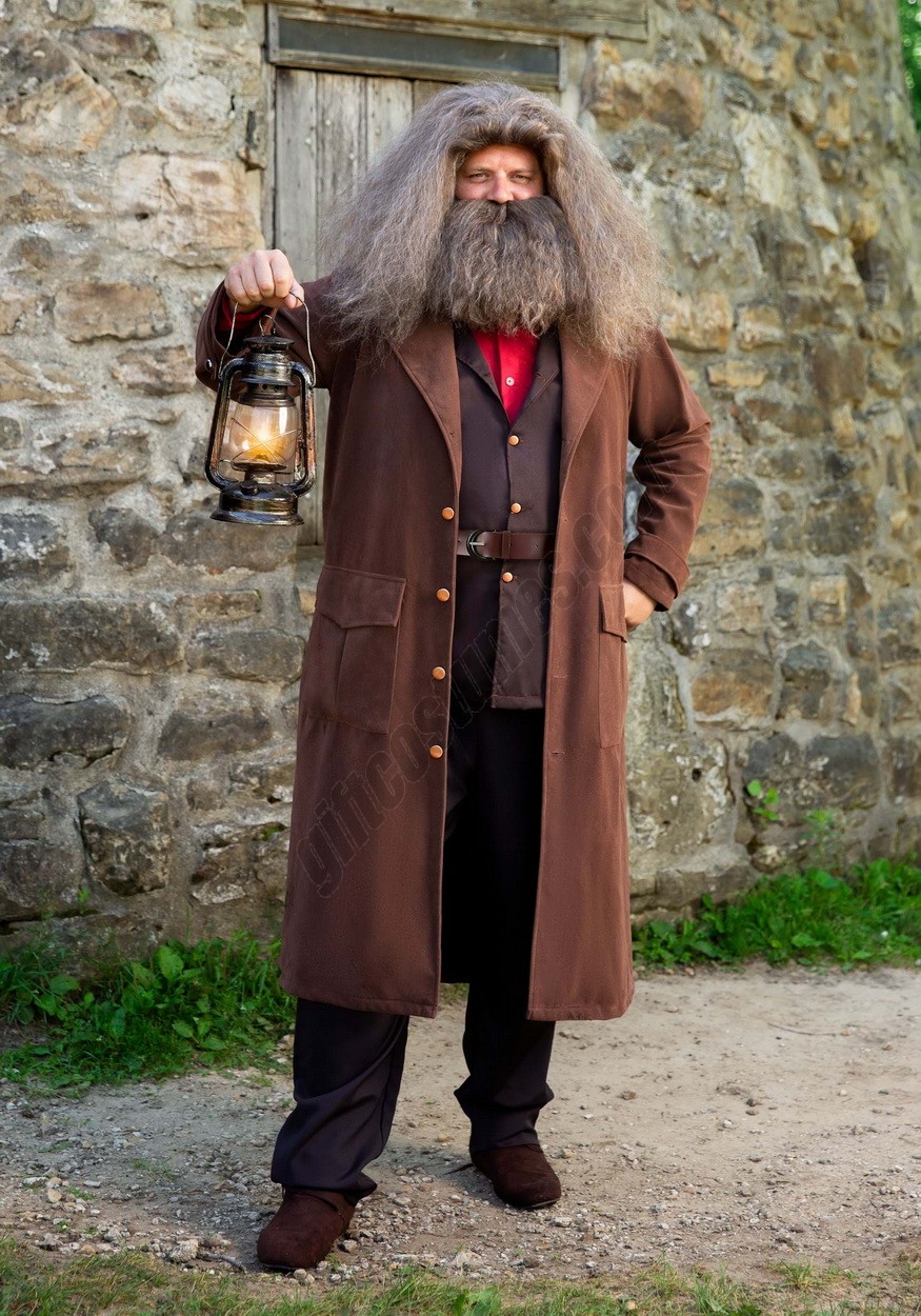 Deluxe Harry Potter Hagrid Plus Size Costume Promotions - -0