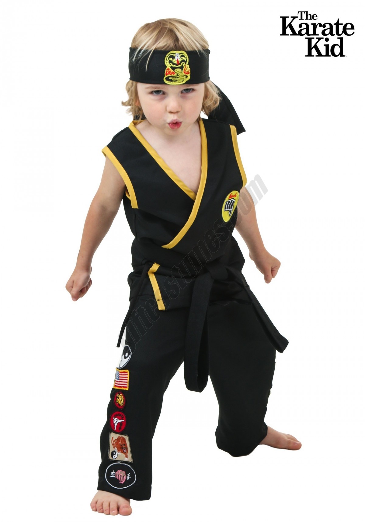 Toddler Cobra Kai Costume Promotions - -0