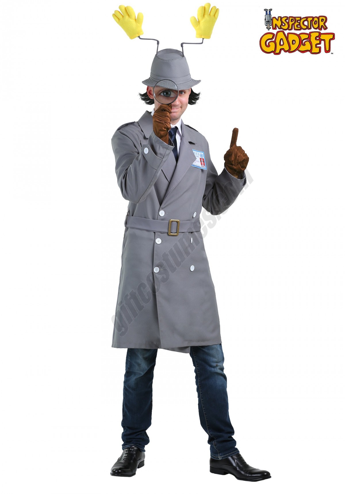  Inspector Gadget Plus Size Men's Costume Promotions - -2