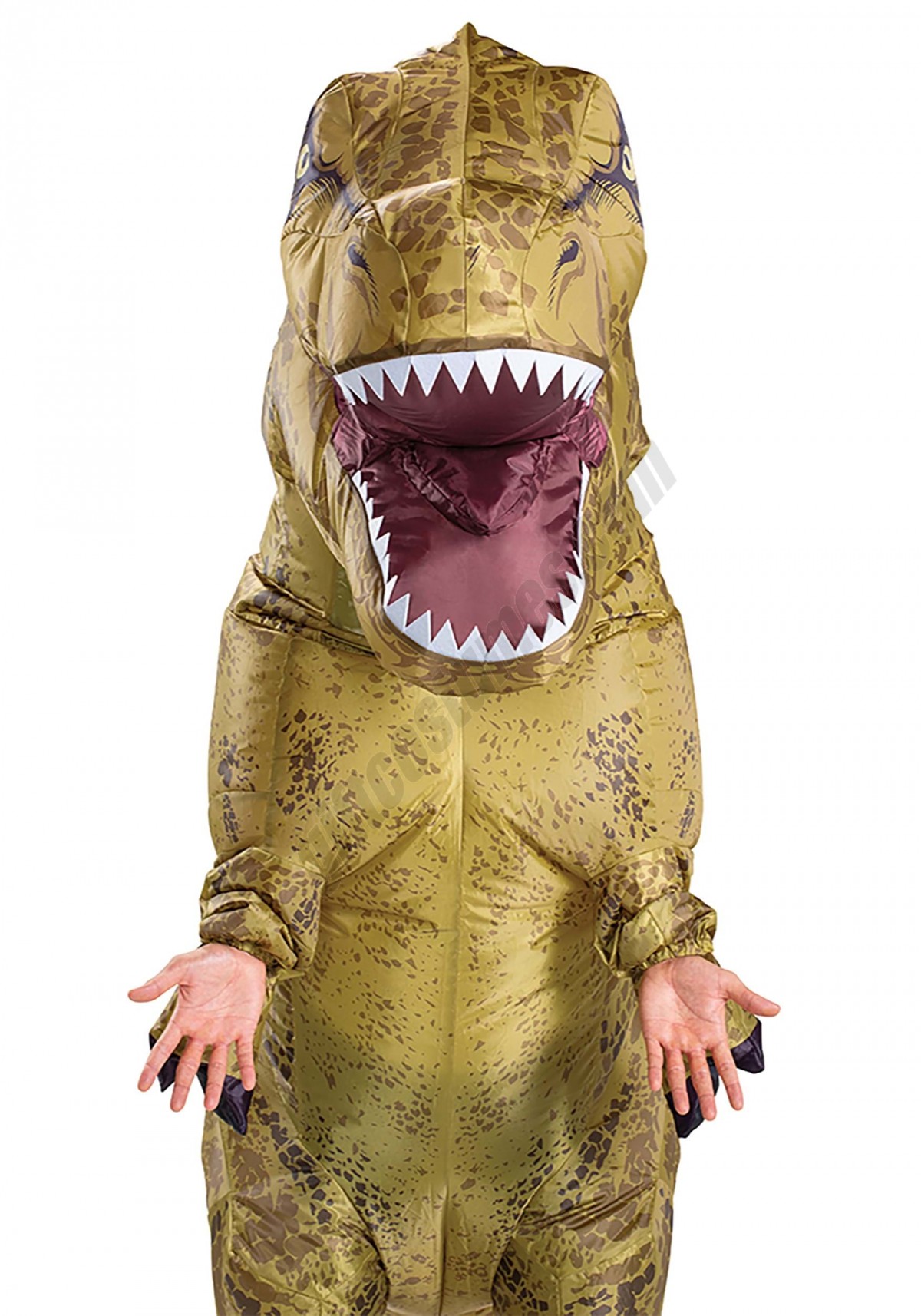 Jurassic World Inflatable T-Rex Costume for Adults - Men's - -2