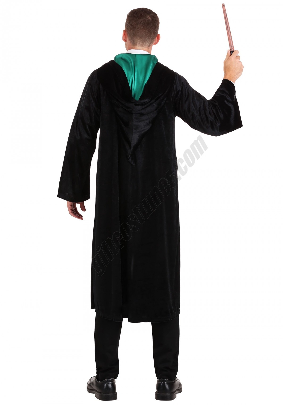 Deluxe Harry Potter Slytherin Adult Plus Size Robe Costume Promotions - -1