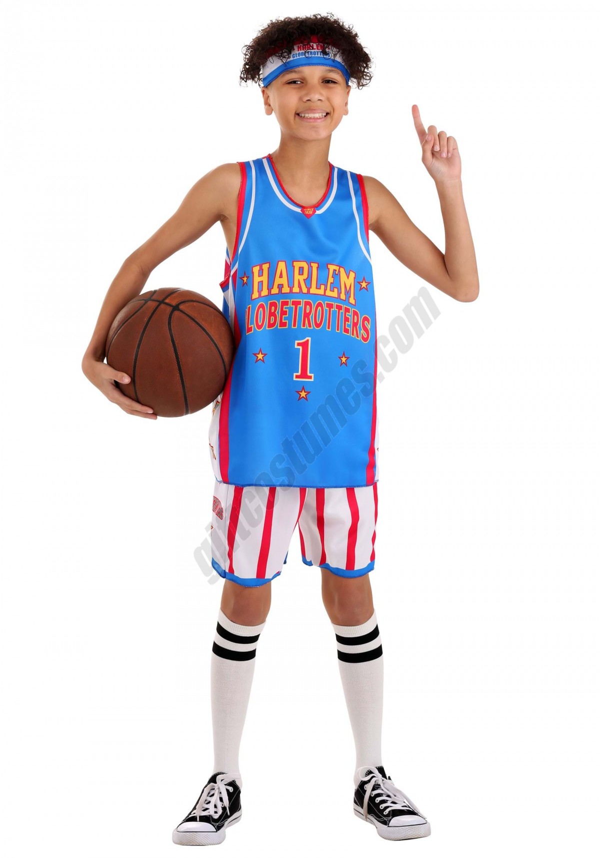 Teen's Harlem Globetrotters Costume Promotions - -0