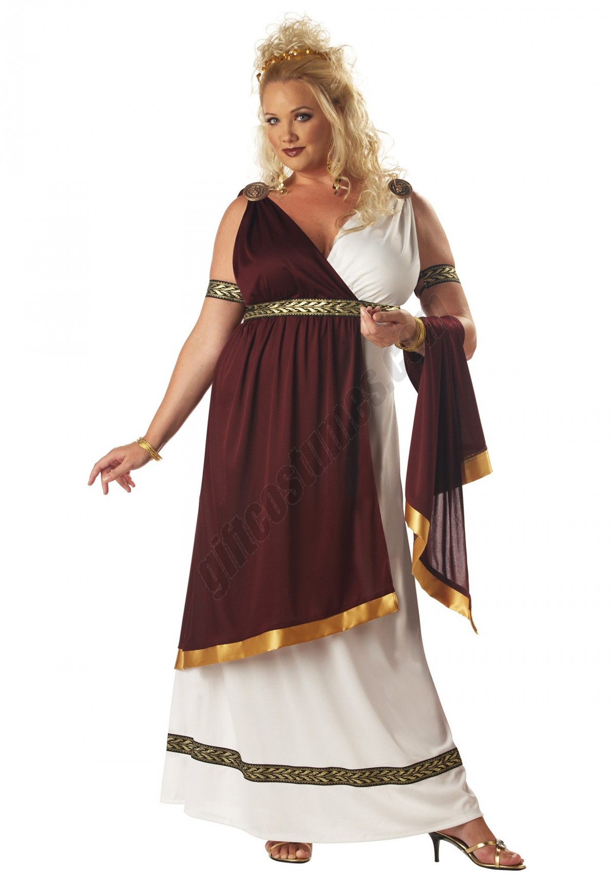 Plus Size Roman Empress Costume Promotions - -0