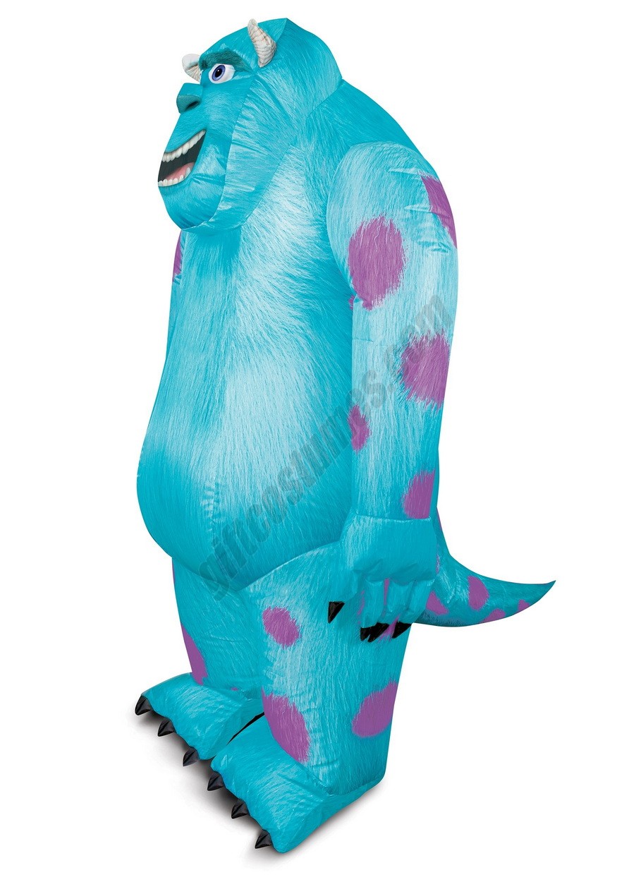 Monsters Inc Sulley Inflatable Costume for Adults - Men's - -2