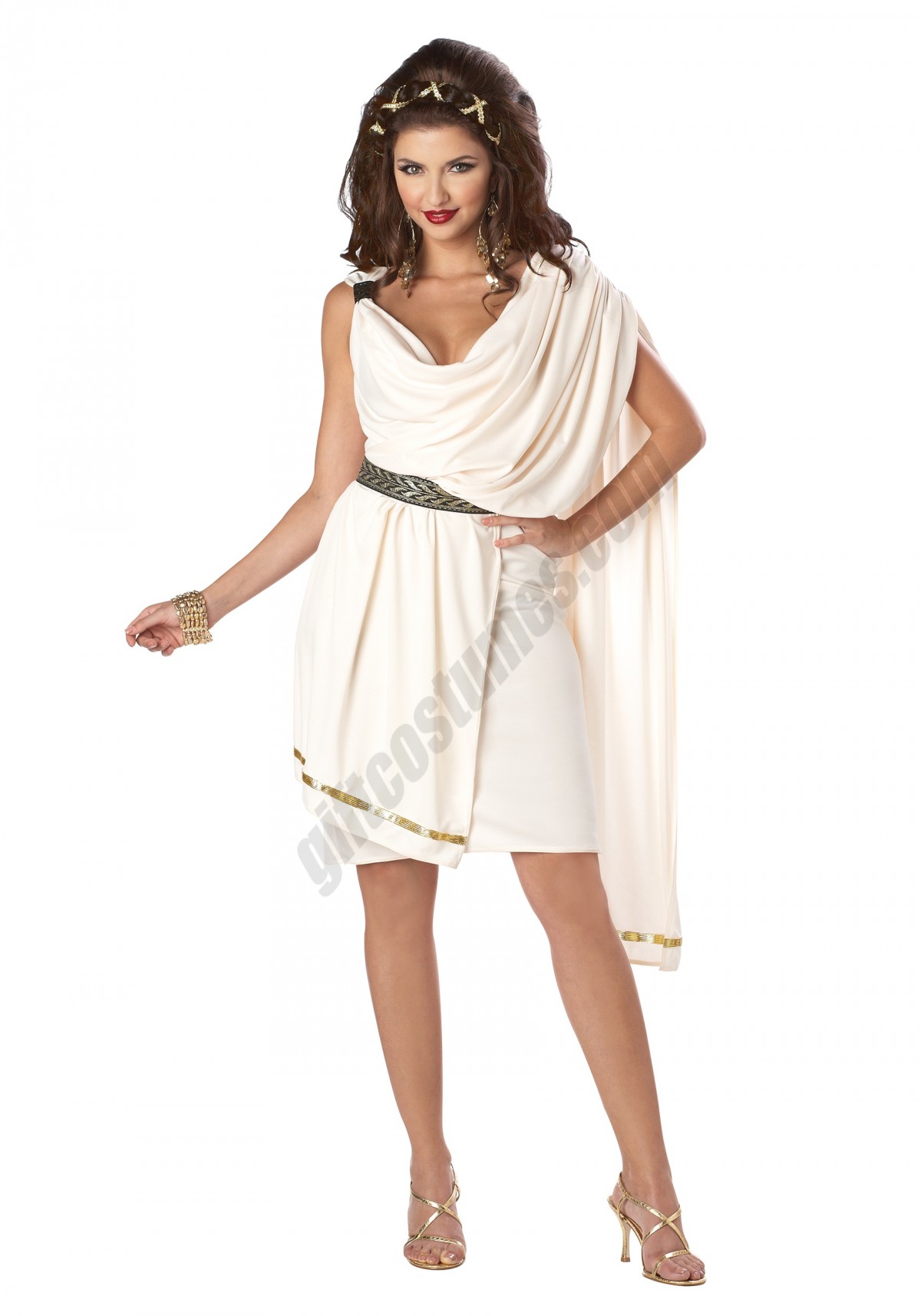 Women's Deluxe Classic Toga Costume Promotions - -0