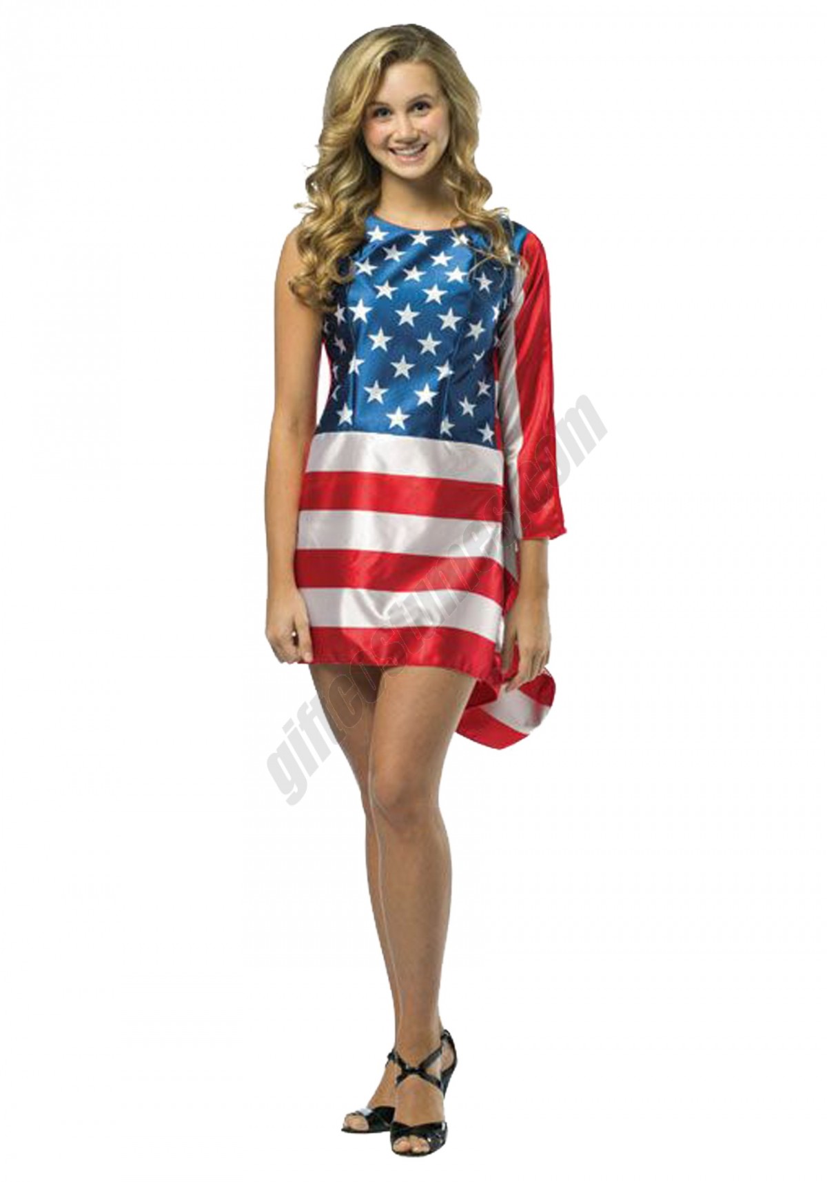Teen Flag Costume Dress Promotions - -0
