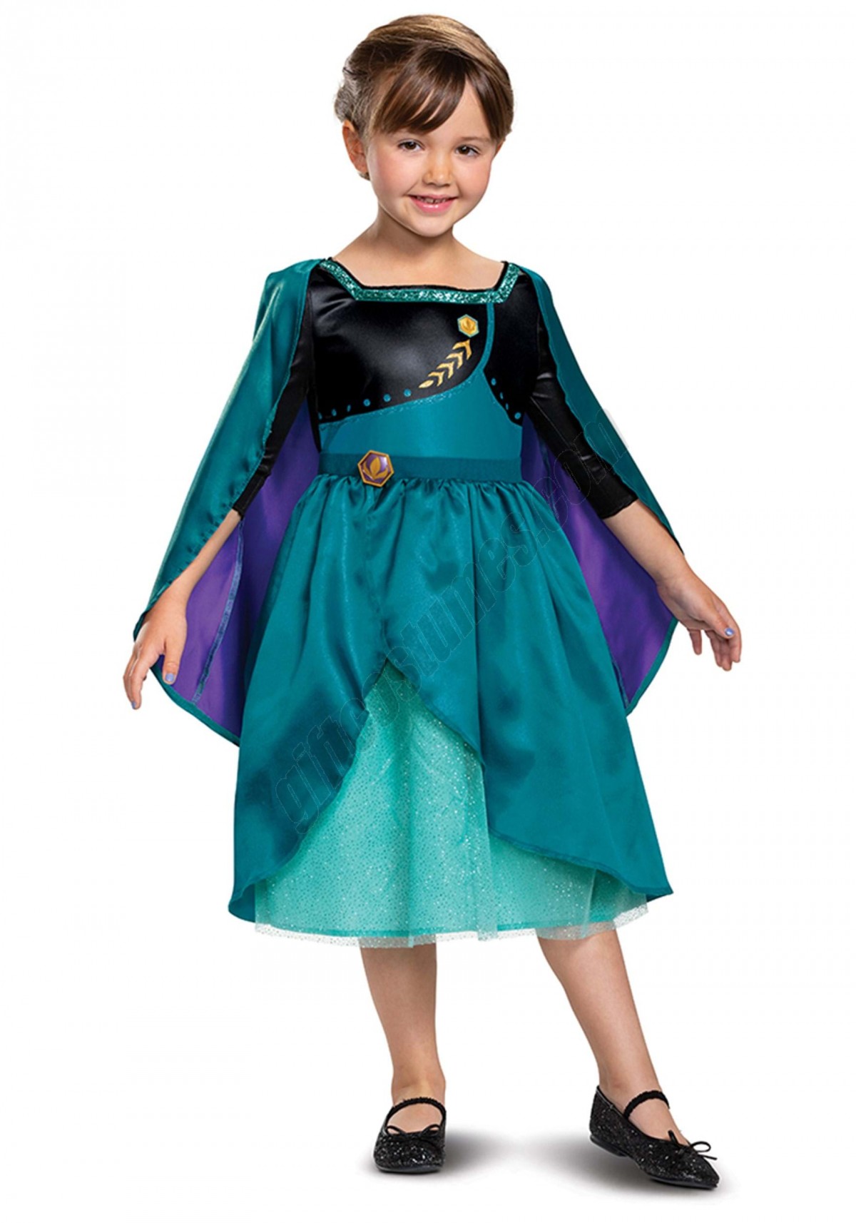 Frozen Queen Anna Classic Costume for Kids Promotions - -2