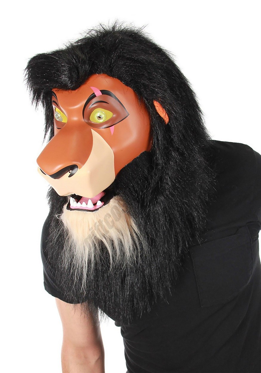 Disney The Lion King Scar Mouth Mover Mask Promotions - -1