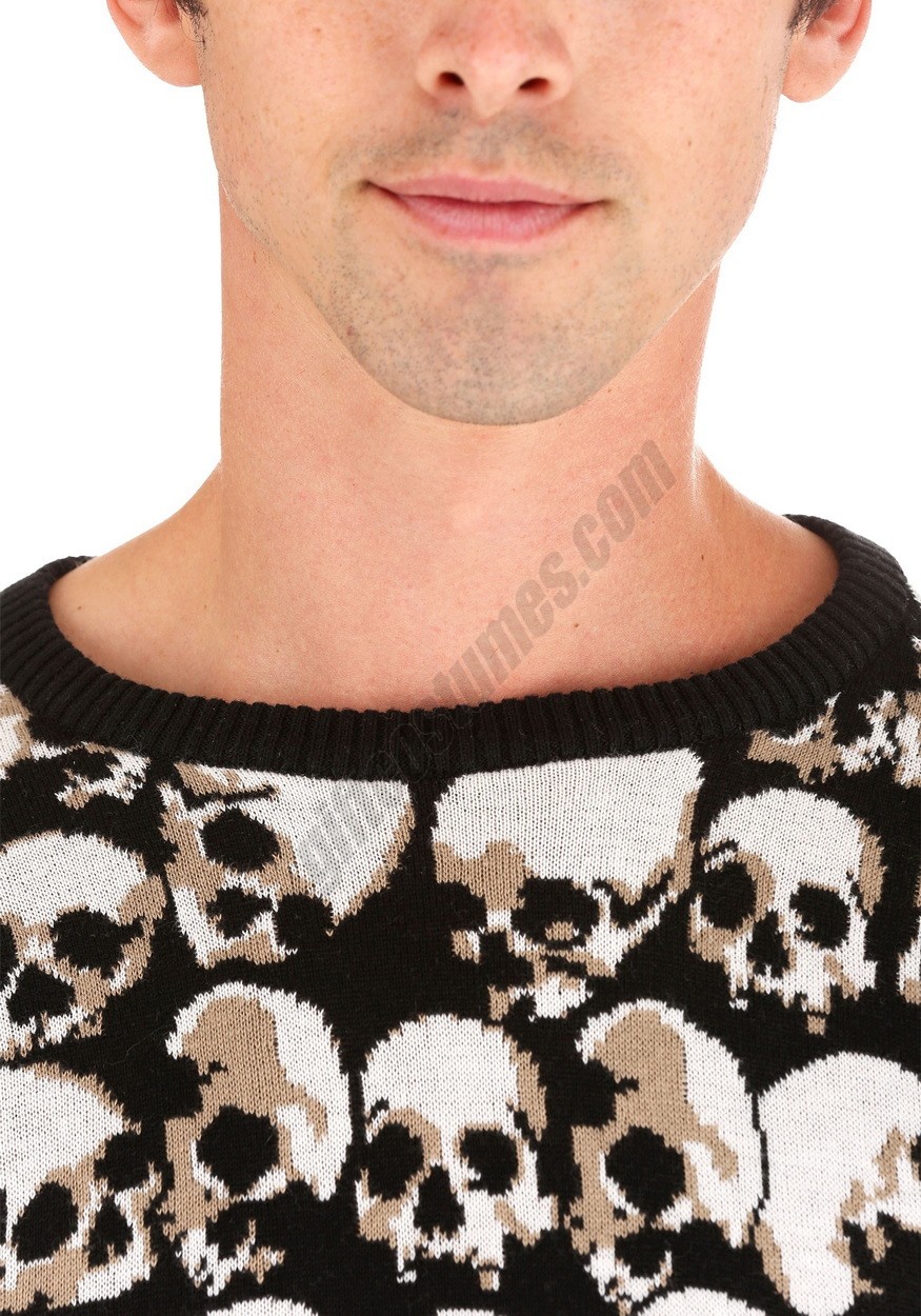 Skulls Galore Halloween Adult Sweater Promotions - -5