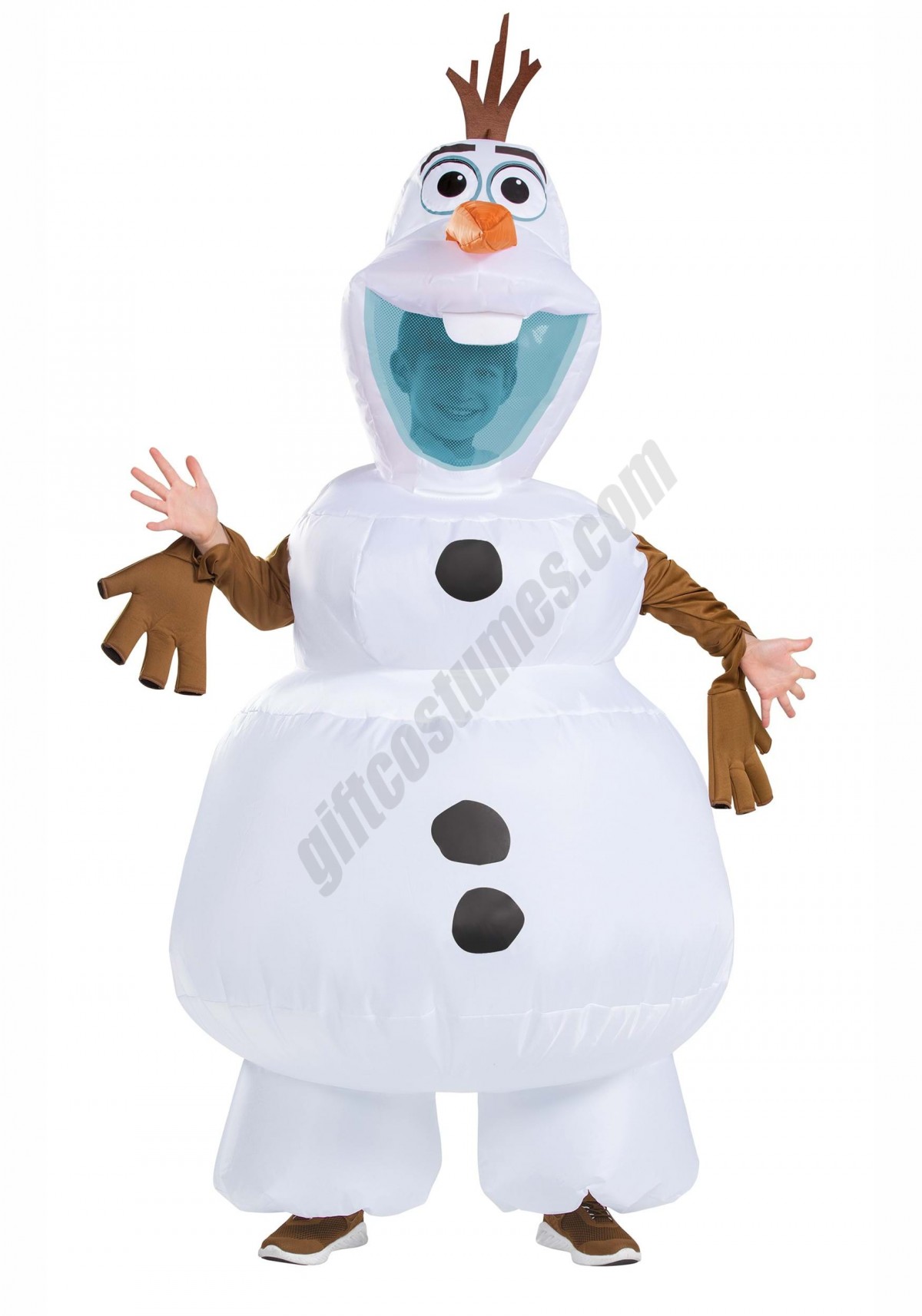 Frozen Kids Olaf Inflatable Costume Promotions - -1