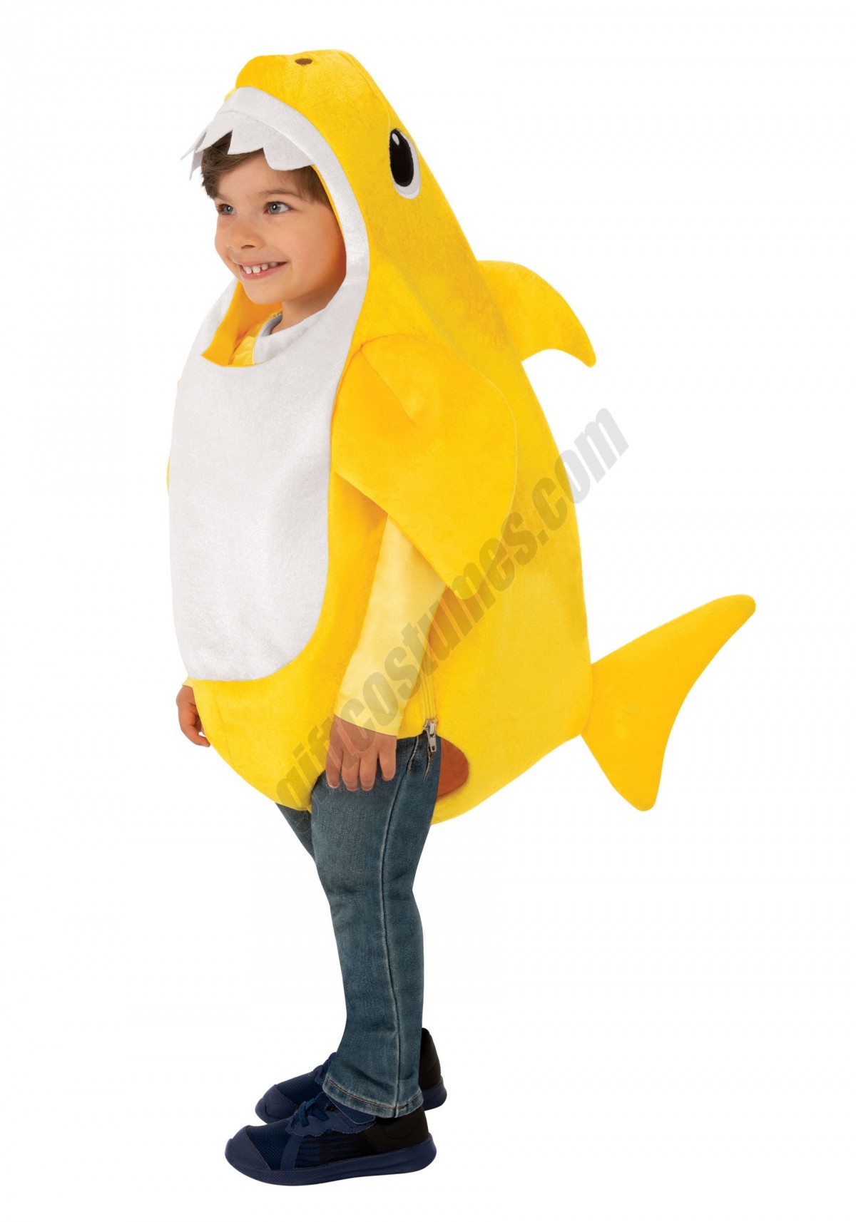 Baby Shark Toddler Costume with Sound Chip Promotions - -1