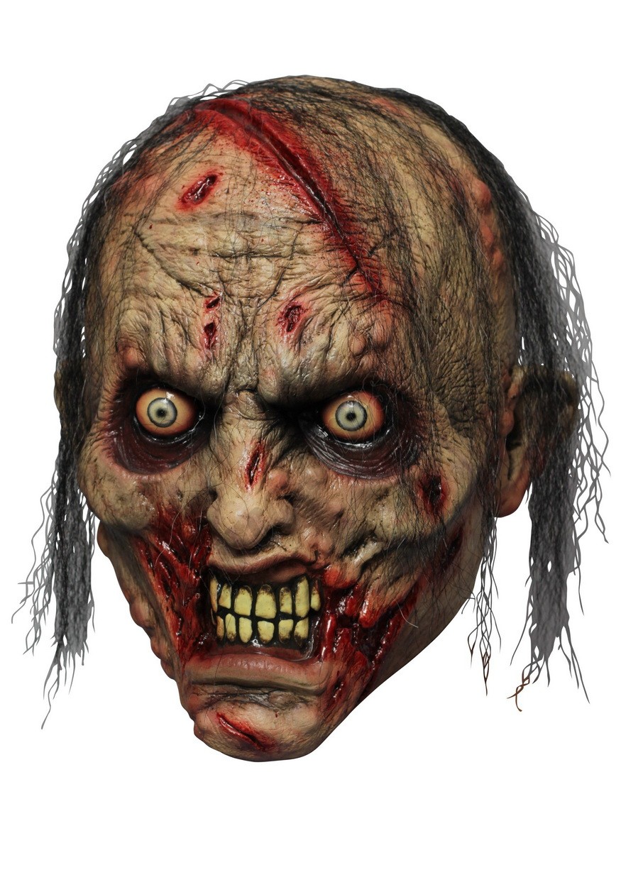 Zombie Biter Adult Mask Promotions - -0