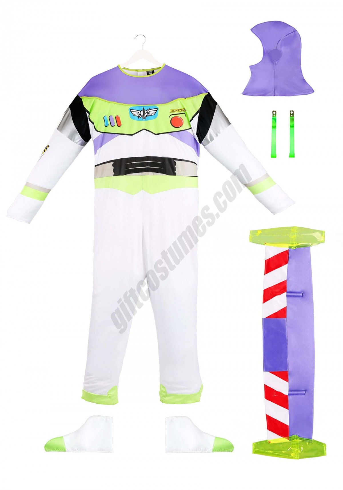 Deluxe Disney Toy Story Buzz Lightyear Costume for Adults Promotions - -10