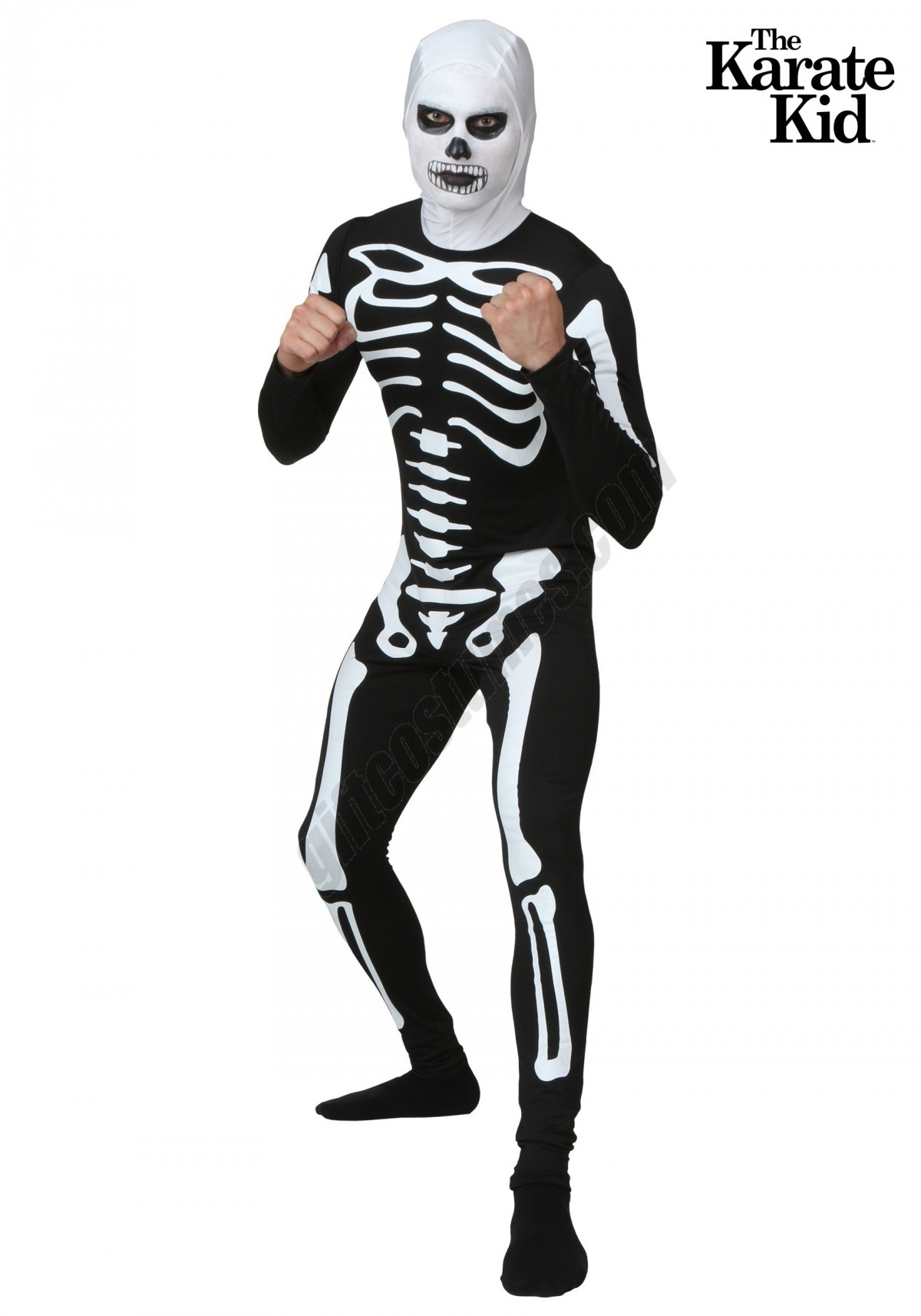 Plus Size Karate Kid Skeleton Suit Costume Promotions - -0