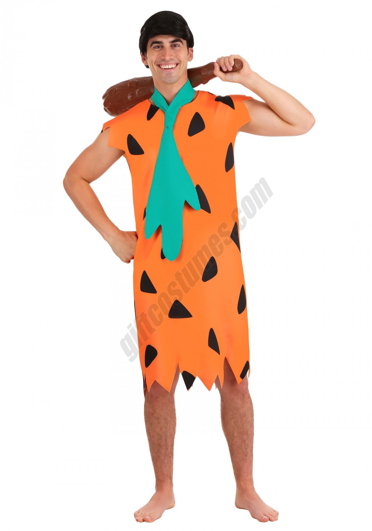 Flintstones Plus Size Adult Fred Flintstone Costume - Men's - -0
