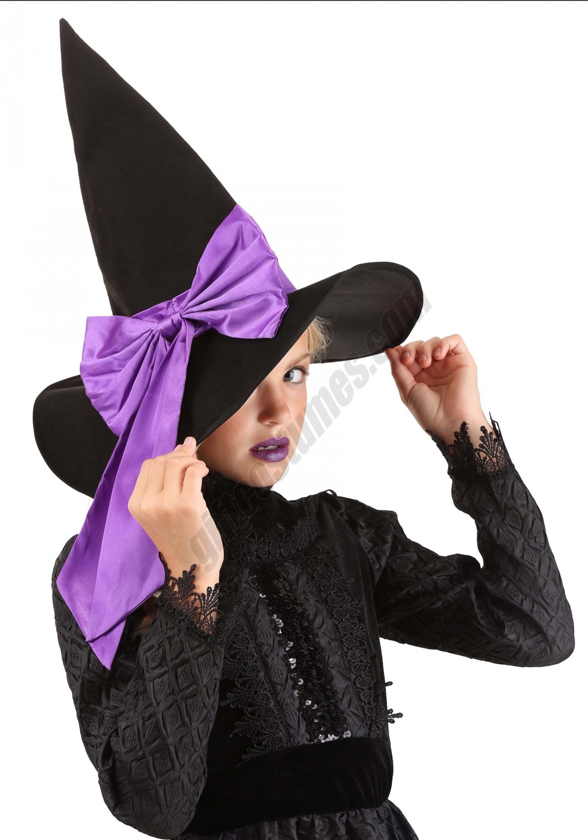 Custom Color Witch Hat for Kids Promotions - -0